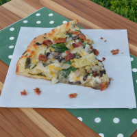 Bacon Spinach Artichoke Pizza Recipe | Allrecipes image