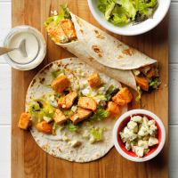 Spicy Buffalo Chicken Wraps Recipe: How to Make It image