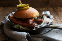 Nashville Hot Chicken Strip Burger - Meal Planner Pro image