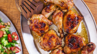 Carla Hall's Brown Sugar Baked Chicken | Recipe - Rachael ... image