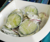 Creamy Ranch Cucumber Salad Recipe - Food.com image