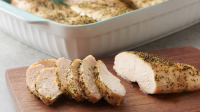 Seasoned Oven-Roasted Chicken Recipe - BettyCrocker.… image