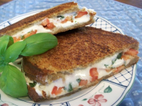 Grilled Tomato & Cheese Recipe - Cheese.Food.com image