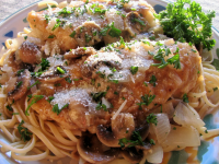 Mushroom Chicken Piccata Recipe - Food.com image