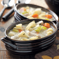 Cream of Chicken Noodle Soup Recipe: How to Make It image