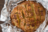 Cheese and Garlic Crack Bread Recipe | Sarah Sharratt image