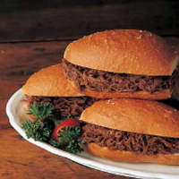 Barbecue Beef Brisket Sandwiches Recipe: How to Make It image