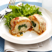 Spinach-Stuffed Chicken Parmesan Recipe: How to Make It image