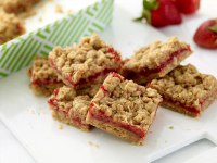 Strawberry Oatmeal Bars Recipe | Ree Drummond | Food Network image