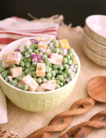 Cold English Pea Salad - Easy Family-Friendly Recipes ... image
