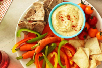 Ranched-Up Hummus Dip Recipe | Hidden Valley® Ranch image