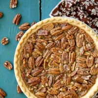 Paula Deen Pecan Pie Recipe - Food Fanatic image