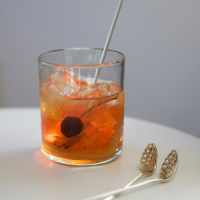 The Big Texan Bourbon-and-Grapefruit Cocktail Recipe ... image