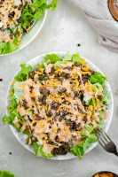 Keto Big Mac Salad Recipe - I'm Lovin' It - KetoConnect image