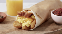 Copycat Chick-Fil-A Hash Brown Scramble Burrito Recipe ... image