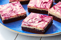 Best Blackberry Cheesecake Brownies Recipe - How to Make ... image
