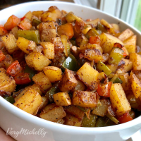 WW Recipes - Diced Potatoes, Peppers and Onions – Very ... image