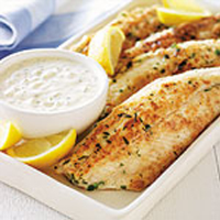 Fried Fish with Tartar Sauce - Recipes - Faxo image