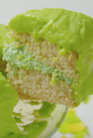 Double Dare-Inspired Slime Cake Recipe - Delish.com image