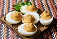 Buffalo Deviled Eggs Recipe | Allrecipes image