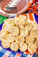 Crack Chicken Pinwheels - MealPlannerPro.com image