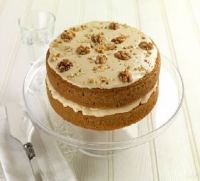 Coffee & walnut cake | BBC Good Food image