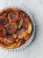 Sticky onion tart | Jamie Oliver vegetarian recipes image
