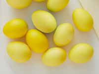 Yellow Homemade Egg Dye Recipe | Real Simple image