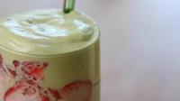 Pink Drink With Matcha Cold Foam Copy Cat Recipe by Tasty image
