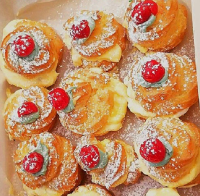 St. Joseph's Day Pastry Step by Step | What's Cookin ... image