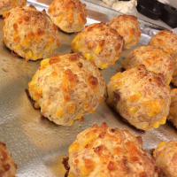 Carla's Sausage Cheese Balls Recipe | Allrecipes image