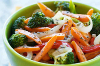 Ranch Stir-Fried Carrots and Garden Vegetables Recipe ... image