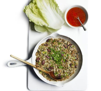 Chinese leaf pork wraps recipe | BBC Good Food image