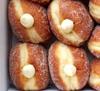 Custard doughnut filling recipe | BBC Good Food image