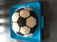Soccer Ball Cake recipe by Ummeatiyyah - Halaal Recipes image