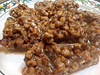 Black Walnut Microwave Nut Brittle | Just A Pinch Recipes image