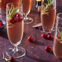 Cranberry-Prosecco Cocktail Recipe | EatingWell image