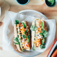 Gourmet Hot Dogs Recipes - Brit + Co image