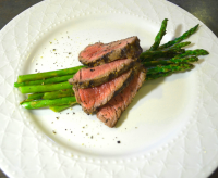 Easy Herb-Marinated, Grilled Buffalo Steak (American Bison ... image