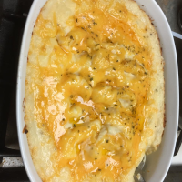 Amazing Twice-Baked Mashed Potato Casserole Recipe ... image