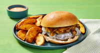 White Cheddar Wonderburgers Recipe | HelloFresh image