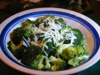 Steamed Broccoli With Olive Oil and Parmesan Recipe - Food.com image