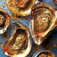 Grilled Oysters Recipe | MyRecipes image