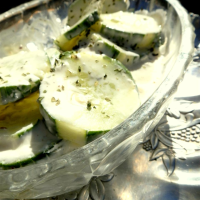 Creamy Garden Cucumber Salad Recipe | Allrecipes image