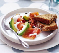 Smoked salmon & avocado recipe | BBC Good Food image