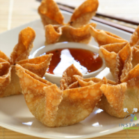Air Fryer Fried Wontons (Easy and Healthy) - Instant Mealtime image