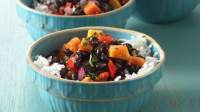 Caribbean Black Beans with Rice Recipe - BettyCrocker.com image