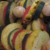 Grilled Vegetable Kabobs Recipe | Allrecipes image