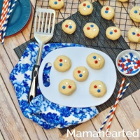 Patriotic Sugar Cookies - Mamahearted image