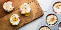 Eggs Baked in Crispy Prosciutto Baskets Recipe Recipe ... image
